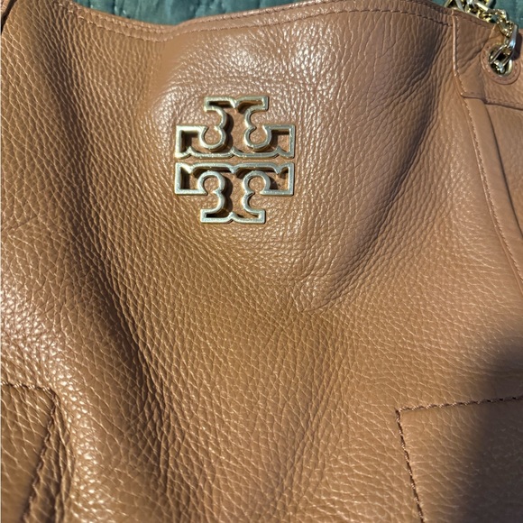 Tory Burch Tan Leather Tote Bag - Picture 7 of 11